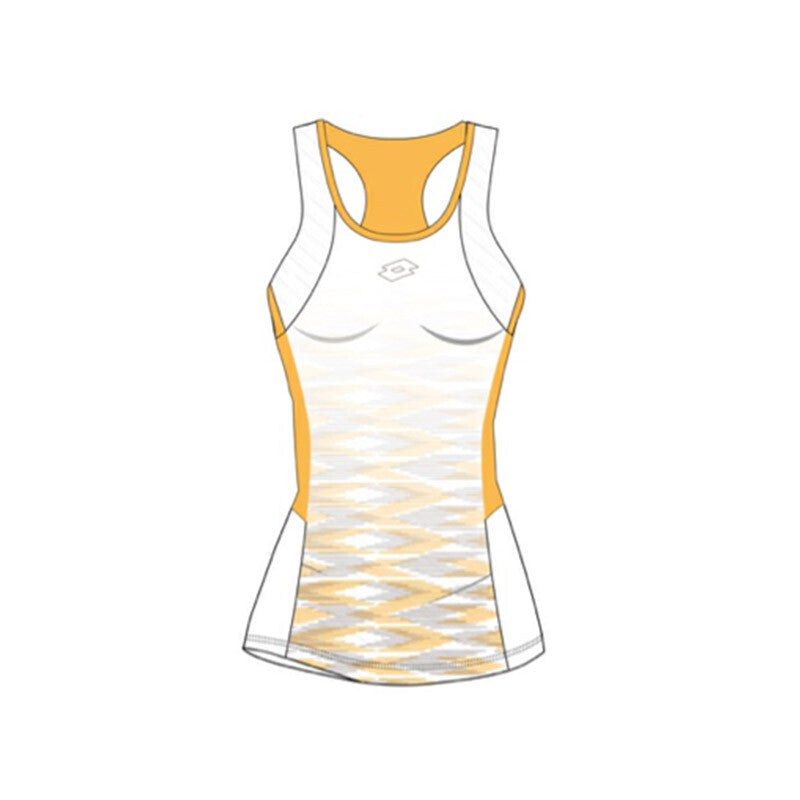 Lotto Tech 1 D4 Tank (W) (White/Yellow)