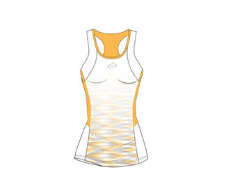 Lotto Tech 1 D4 Tank (W) (White/Yellow)