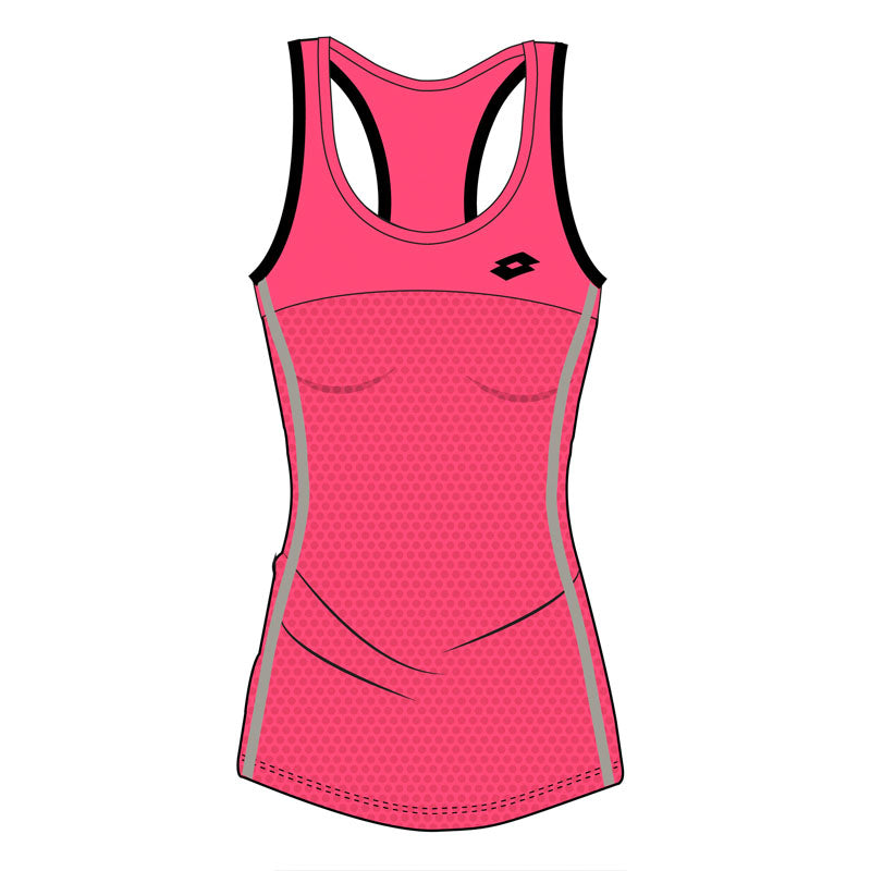 Lotto Superrapida Pickleball Vi Tank (W) (Fuchsia) Lotto
