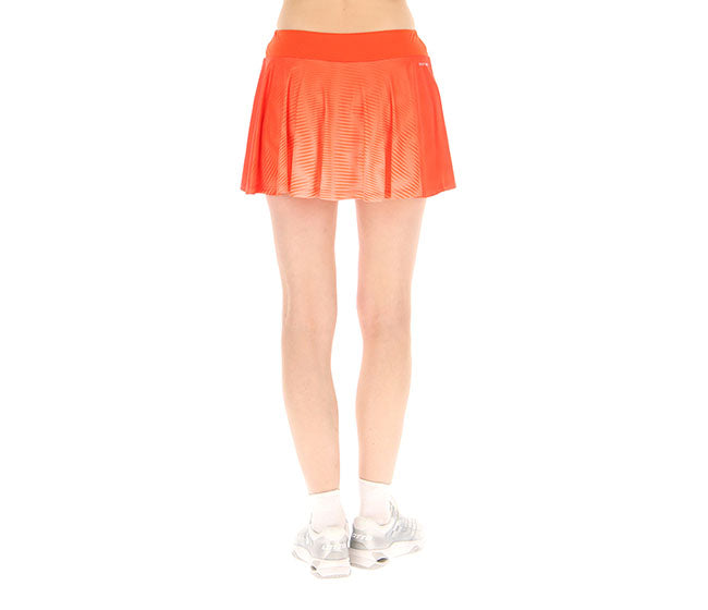 Lotto Top Ten Top Iv Skirt 1 (W) (Red Poppy)