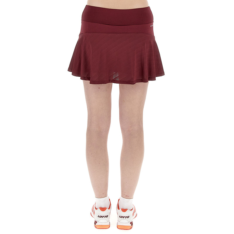 Lotto Tech 1 D3 Skirt (W) (Tawny Red)