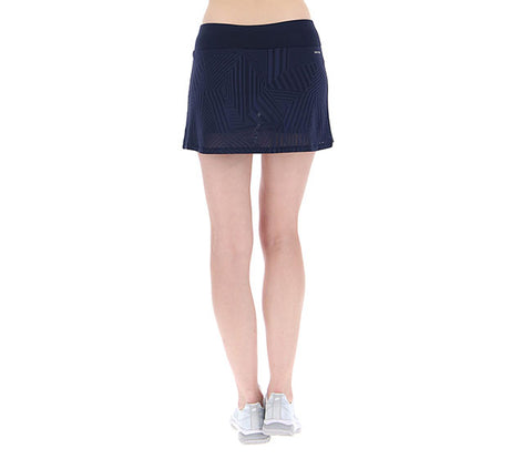 Lotto Superrapida Pickleball V Skirt (W) (Navy)