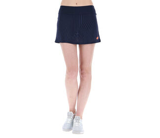 Lotto Superrapida Pickleball V Skirt (W) (Navy)