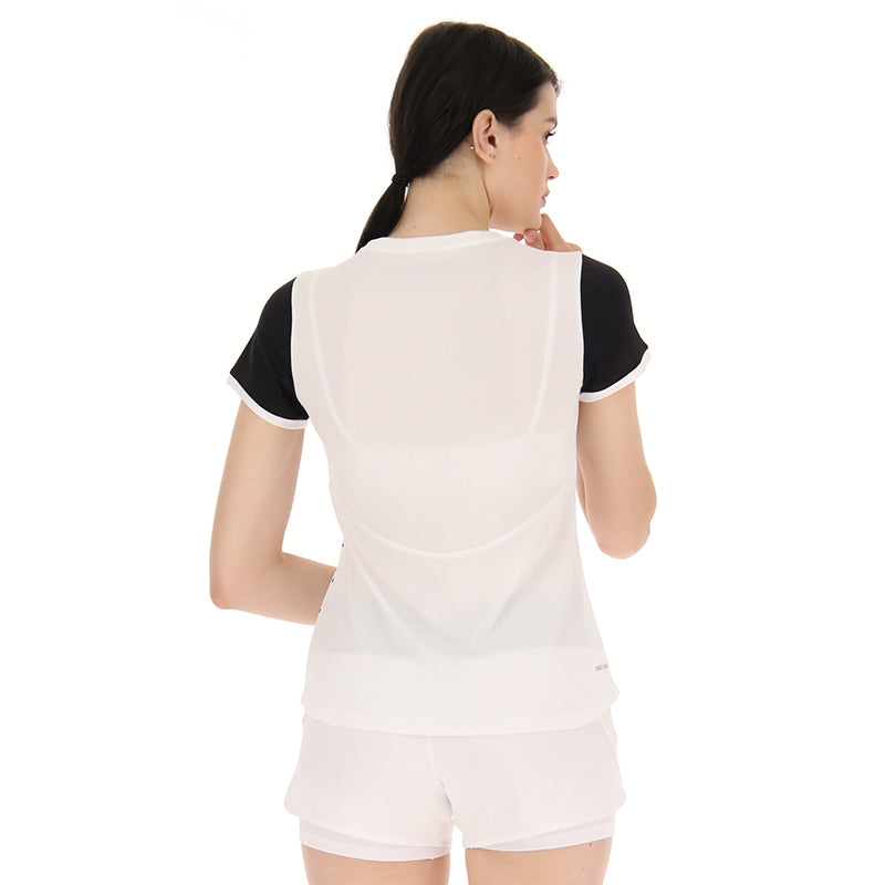 Lotto Top Ten Tee 1 (W) (White/Black)