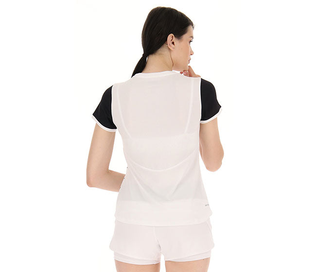 Lotto Top Ten Tee 1 (W) (White/Black)