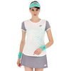 Lotto Top Ten Top Iv Tee 1 (W) (White/Green)