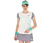 Lotto Top Ten Top Iv Tee 1 (W) (White/Green)
