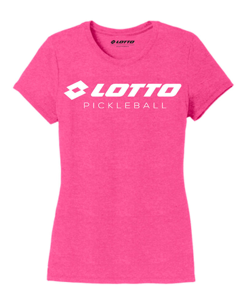 Lotto Pickleball Tee (W) (Fuchsia)
