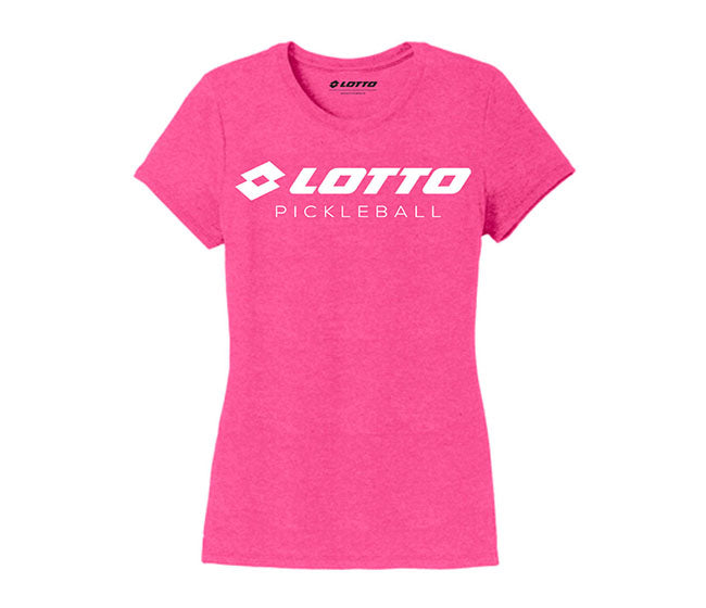 Lotto Pickleball Tee (W) (Fuchsia)