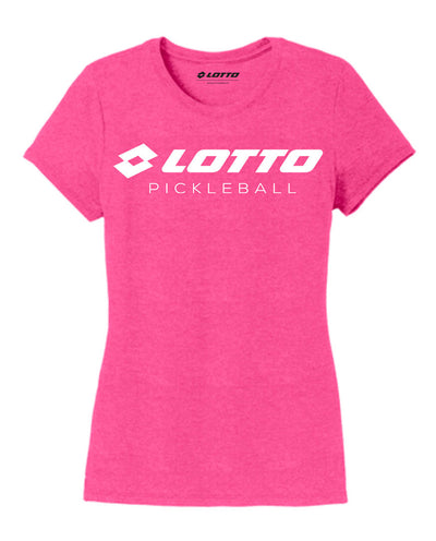 Lotto Pickleball Tee (W) (Fuchsia) Lotto CLWT0J-PNK-L