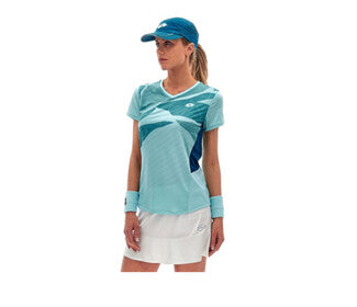 Lotto Tech 1 D2 Tee (W) (Blue)