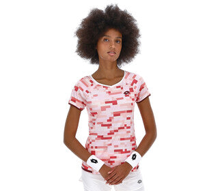 Lotto Tech Iii D3 Tee (W) (Pink)