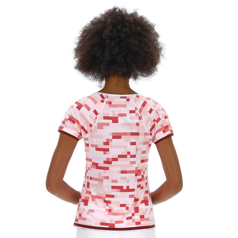 Lotto Tech Iii D3 Tee (W) (Pink)