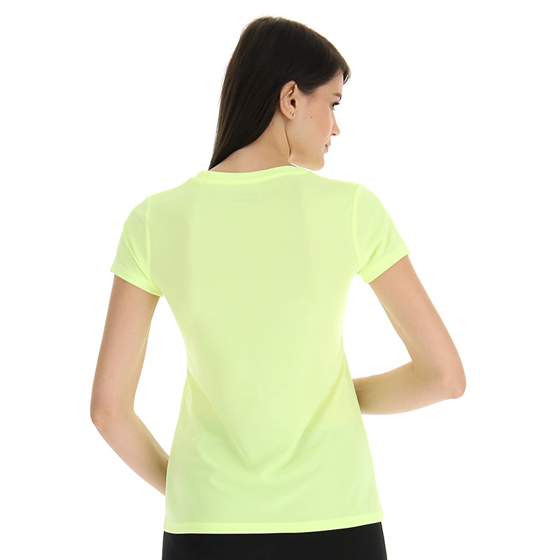 Lotto Core Tee (W) (Neon Yellow)