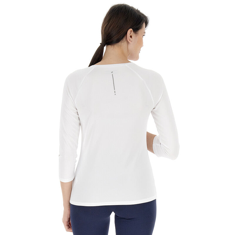 Lotto Core Ii Long Sleeve Tee (W) (White)