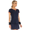 Lotto Superrapida Pickleball V Tee (W) (Navy)