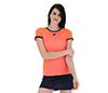 Lotto Superrapida Pickleball V Tee (W) (Orange)