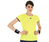 Lotto Superrapida Pickleball V Tee (W) (Yellow)