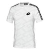 Lotto Athletica Classic Ii Printed Tee (M) (White) Lotto