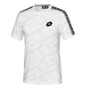Lotto Athletica Classic Ii Printed Tee (M) (White)