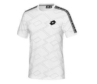Lotto Athletica Classic Ii Printed Tee (M) (White)