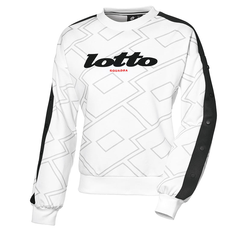 Lotto Athletica Classic Ii Printed Sweatshirt (W) (White) Lotto CLZWJ0-WHT-XS