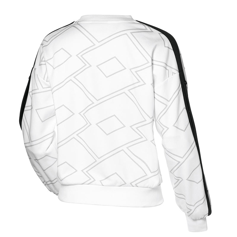 Lotto Athletica Classic Ii Printed Sweatshirt (W) (White) Lotto CLZWJ0-WHT-XS