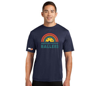 Mlp Austin Pickleballers Tee (M) (Navy)