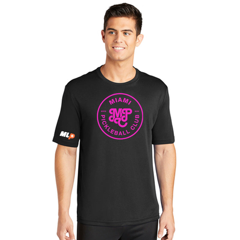 Mlp Miami Pickleball Club Tee (M) (Black)