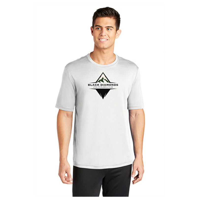 Mlp Utah Black Diamonds Tee (M) (White)