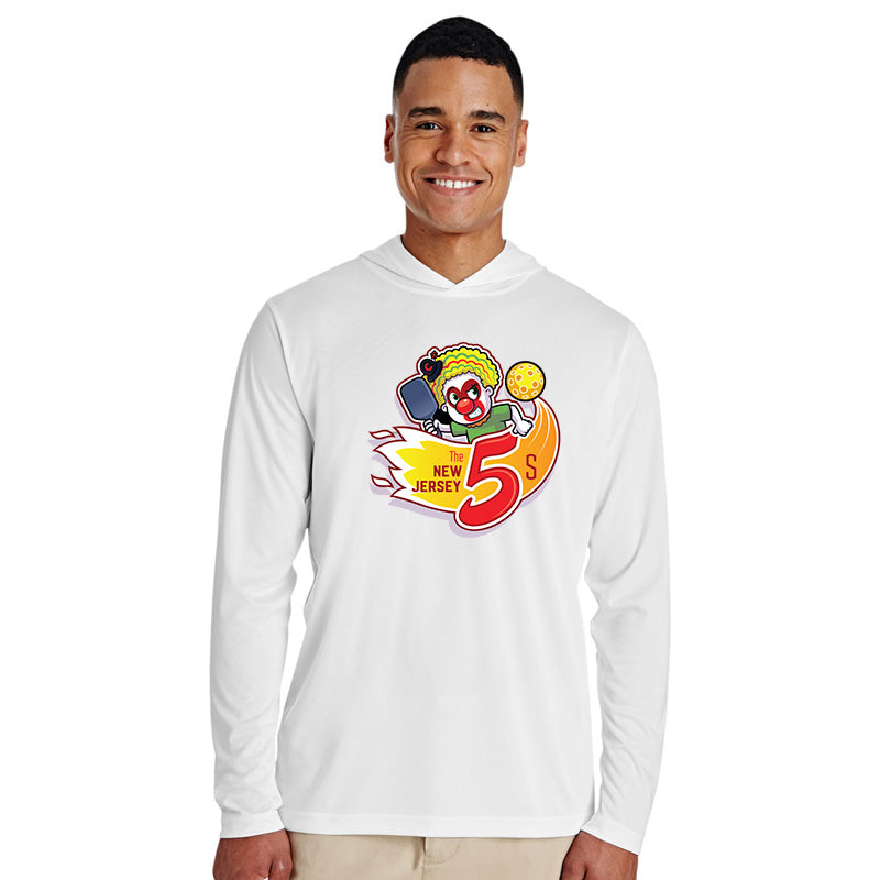 Mlp New Jersey 5'S Performance Hoodie (White)