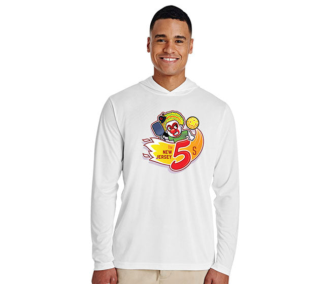 Mlp New Jersey 5'S Performance Hoodie (White)