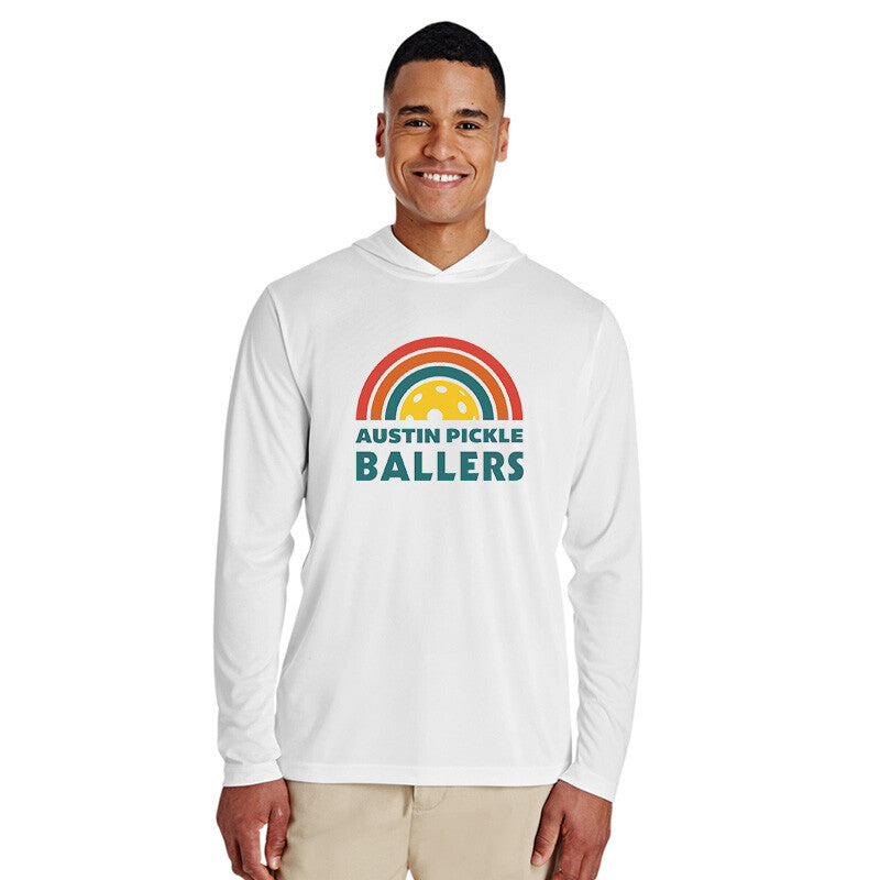 Mlp Austin Pickleballers Performance Hoodie (White)