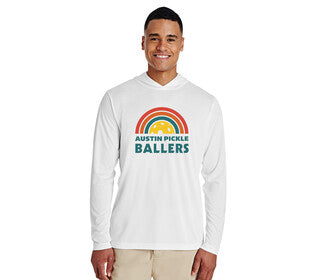 Mlp Austin Pickleballers Performance Hoodie (White)