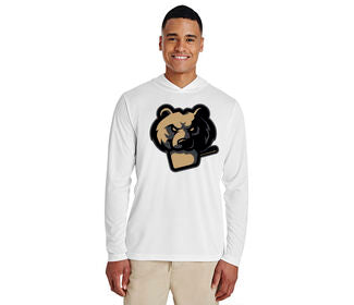 Mlp Blqk Bears Performance Hoodie (White)