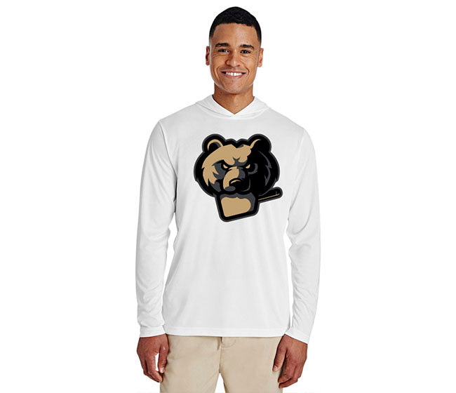 Mlp Blqk Bears Performance Hoodie (White)