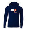 Mlp Long Sleeve Performance Hoodie (M) (Navy)