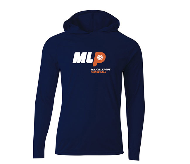 Mlp Long Sleeve Performance Hoodie (M) (Navy)