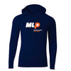 Mlp Long Sleeve Performance Hoodie (M) (Navy)