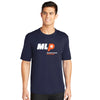 Mlp Performance Short Sleeve Tee (M) (Navy)