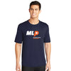 Mlp Performance Short Sleeve Tee (M) (Navy)