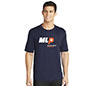 Mlp Performance Short Sleeve Tee (M) (Navy)
