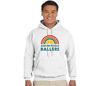 Mlp Austin Pickleballers Hooded Sweatshirt (M) (White)