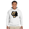 Mlp Blqk Bears Hooded Sweatshirt (M) (White)