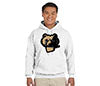 Mlp Blqk Bears Hooded Sweatshirt (M) (White)