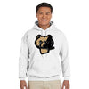 Mlp Blqk Bears Hooded Sweatshirt (M) (White)