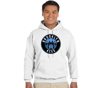 Mlp Brooklyn Aces Hooded Sweatshirt (M) (White)