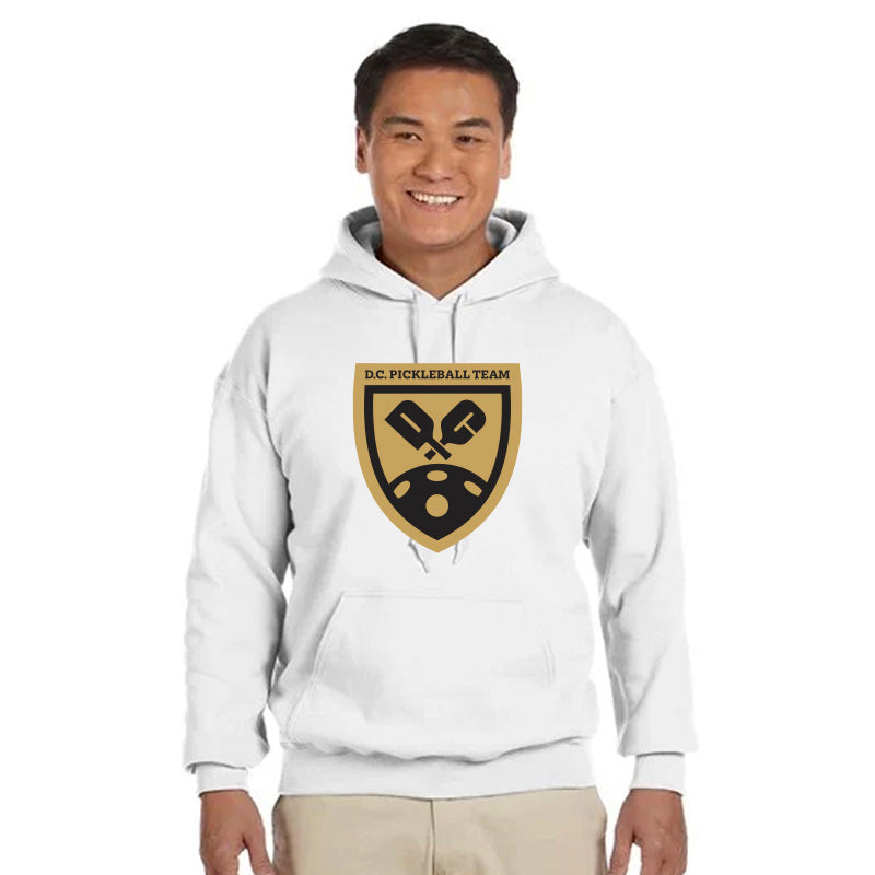 Mlp D.C. Pickleball Team Hooded Sweatshirt (M) (White)
