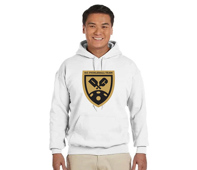 Mlp D.C. Pickleball Team Hooded Sweatshirt (M) (White)