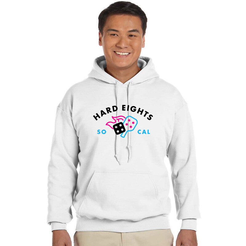 Mlp Hard Eights Hooded Sweatshirt (M) (White)